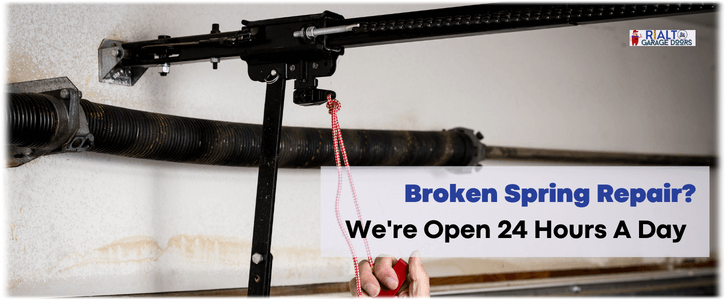 Broken Garage Door Spring Repair Rialto CA